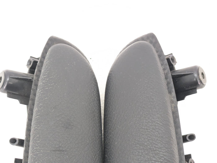 BMW E46 M3 330ci 325ci ZHP M Sport Coupe Rear Panel Armrest Set Black Cube Trim 8241211/8241212