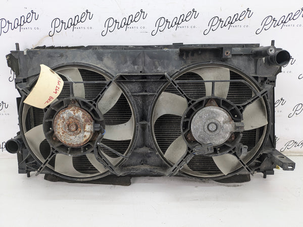 Subaru BRZ/Scion FRS Coolant Radiator AC Condenser & Dual Fans *DAMAGED*