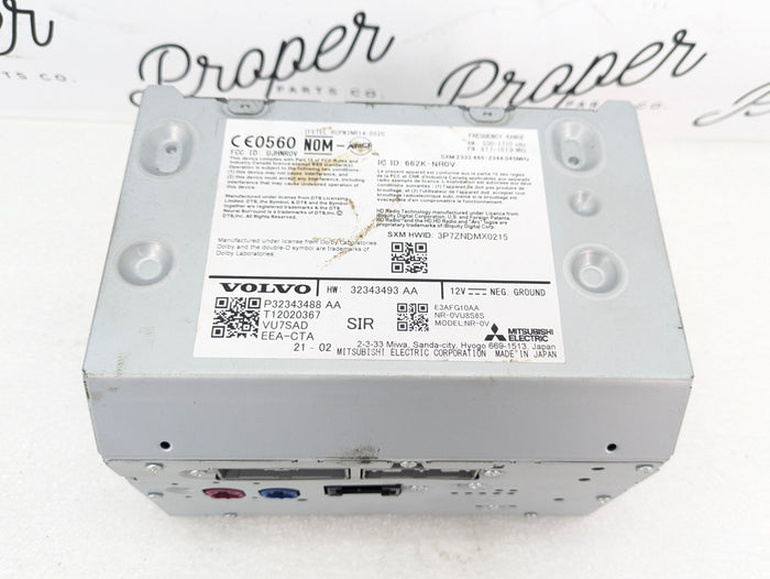 2021 Volvo V60 T6 R-Design Radio Receiver Control Unit Navigation GPS Module 32343493