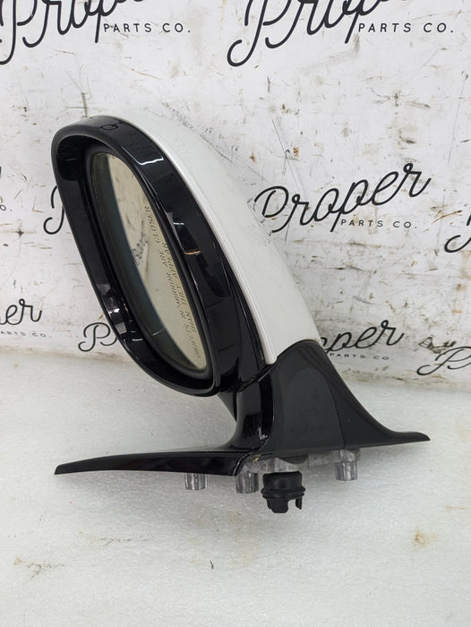 BMW E92 E93 3 Series LCI Shadowline/Gloss Black Right Side Mirror Mineral White (A96) 51167282654