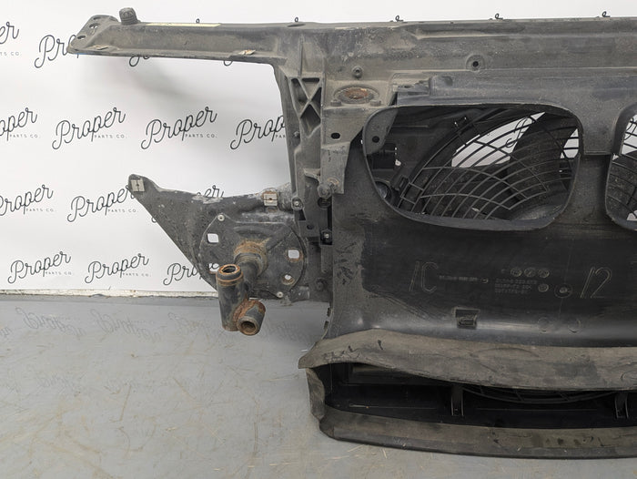E46 330Ci 328Ci 323Ci 325Ci Front Radiator Support Shroud Panel & Air Conditioning A/C Pusher Fan 51717111691  *Damage*