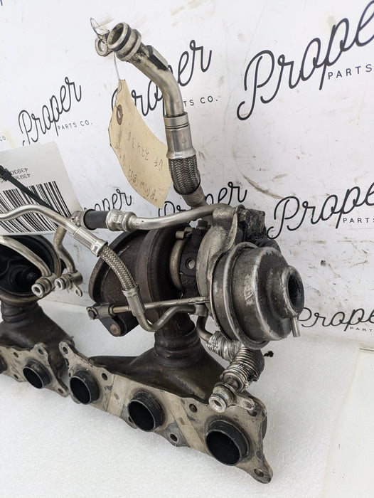 BMW E82 E88 E90 E92 E93 135i 335i N54 Turbo Chargers Exhaust Manifold Pair *CORE* 7583865