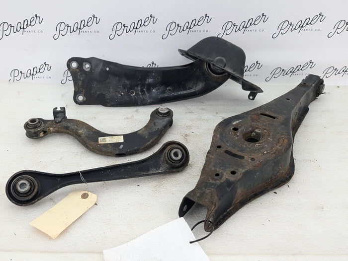 2016-2018 Audi 8U Q3 Quattro Left Rear Control & Trailing Arm Perch Set 1K0501530C
