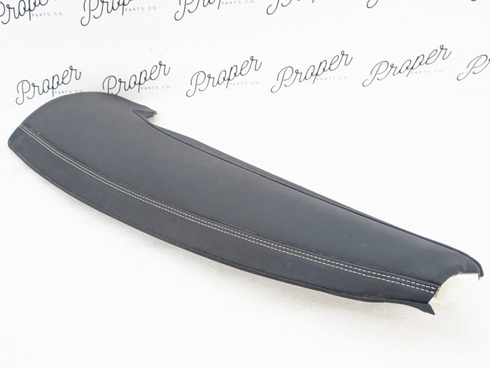 2021 Volvo V60 T6 R-Design Left/Driver Side Rear Black Leather Seat Bolster 31467787