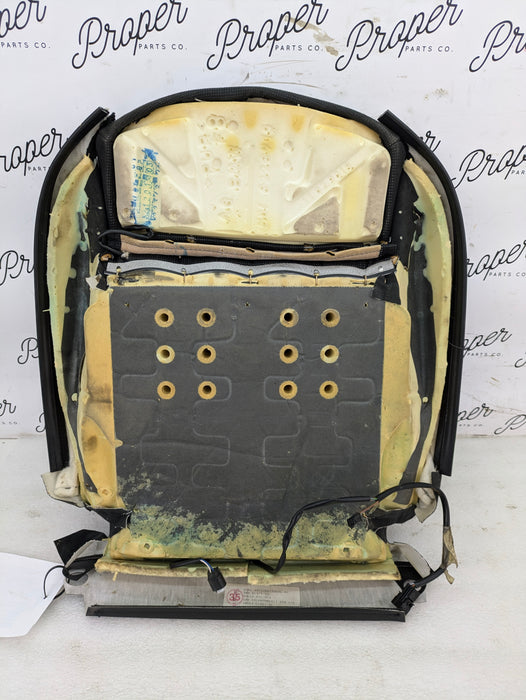 BMW E46 330i 328i 325i 323i Sedan Wagon Front Sport Seat Bottom Cushion Alcantara *Damage*