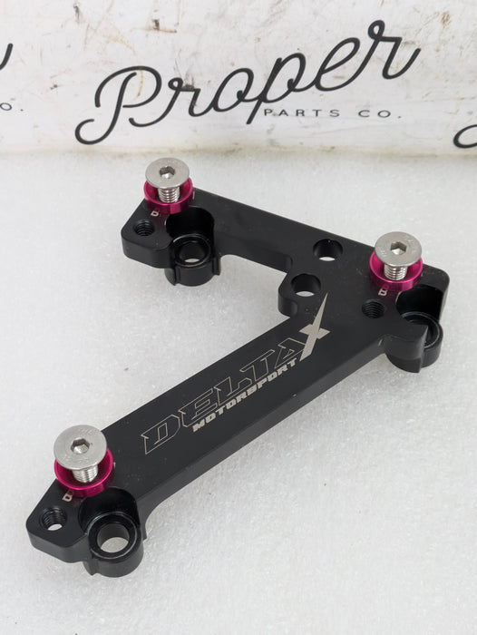 Toyota GZEA14 GR Corolla Delta X Motorsport Aluminum Throttle Pedal Spacer Bracket