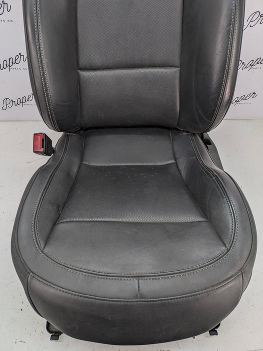 Chevrolet C7 Corvette Stingray Z51 2LT Left/Driver Side GT Milano Leather Heated & Vented Seat Jet Black (195) *DAMAGED*