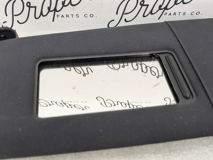 BMW E46 M3 3 Series M Sport/ZHP Coupe/Sedan/Wagon Left Side Black Cloth Sunvisor 51162699047