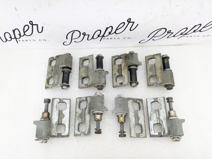 BMW E46 330i 328i 325i 323i Sedan/Wagon Upper & Lower Door Hinge Set Alpine White 41518240079