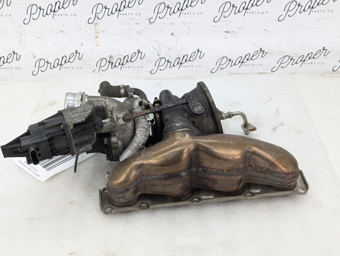 BMW F22 F23 228xi 228i N20 N26 Engine Turbocharger & Wastegate Actuator W/Exhaust Manifold 7634486