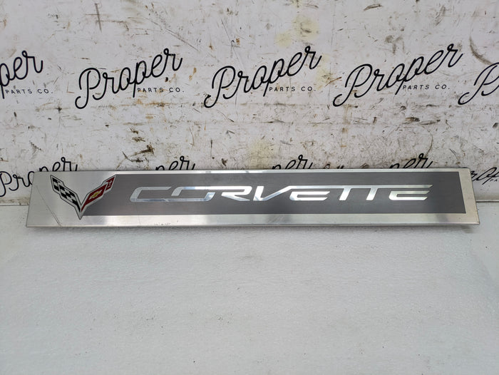 Chevrolet C7 Corvette Stingray Z51 Left/Right Side Door Sill Trim Scuff Plate 22789326
