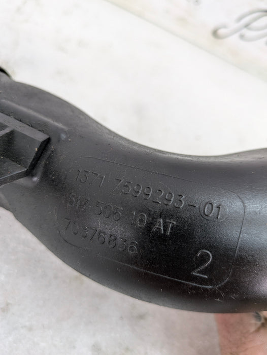 E92 E90 E93 335xi 335i E82 E88 135i N55 Turbo to Intercooler Pipe Tube Hose 7599293