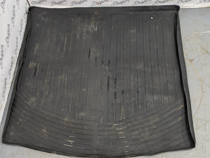 BMW E61 530xi 535xi 525xi Rear Trunk Cargo Mat Rubber Floor Liner Black 82110403338