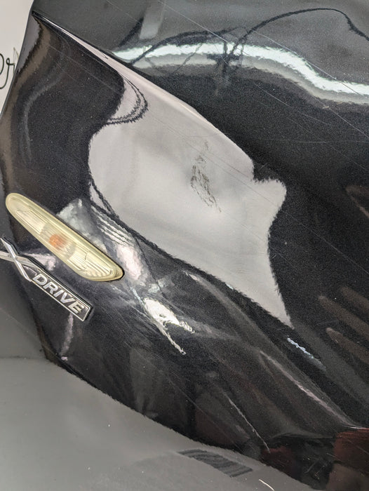 BMW E90 E91 335xi 330xi 328xi 325xi 323i Right/Passenger Side Fender Black Sapphire Metallic (475) *DAMAGED*