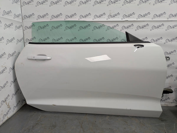 2018 Chevrolet 6th Gen Camaro 2SS Right/Passenger Side Door Assembly Summit White (GAZ)
