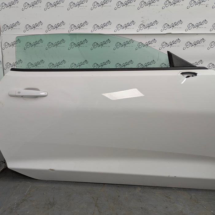 2018 Chevrolet 6th Gen Camaro 2SS Right/Passenger Side Door Assembly Summit White (GAZ)