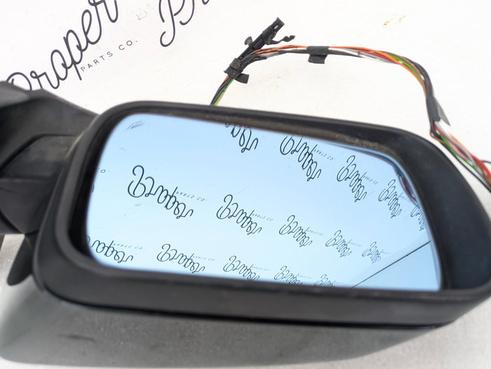 BMW E46 330i 328i 325i 323i Sedan/Wagon Left Side View Wing Mirror Black 51167153087