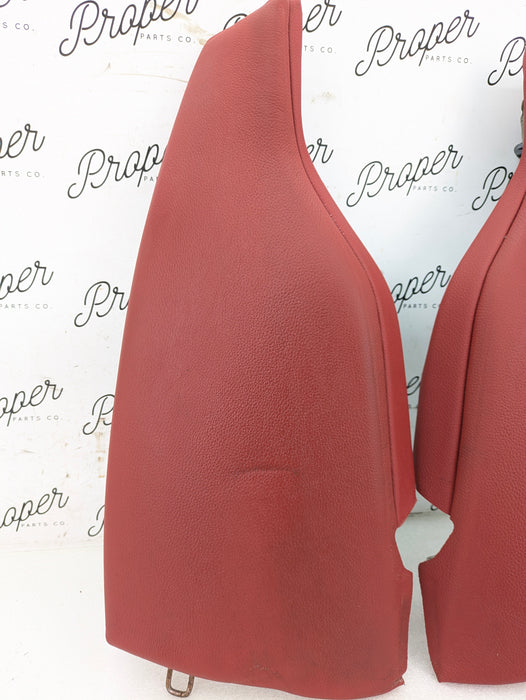 BMW F22 228xi M235xi 230xi M240xi Coral Red Dakota Leather Rear Seats Set