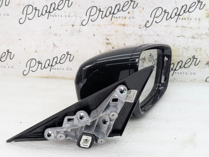 BMW G22 G23 G20 430ix M440ix M Sport Right Side View Mirror W/Camera & Lane Assist Black Sapphire Metallic (475) 51165A08396