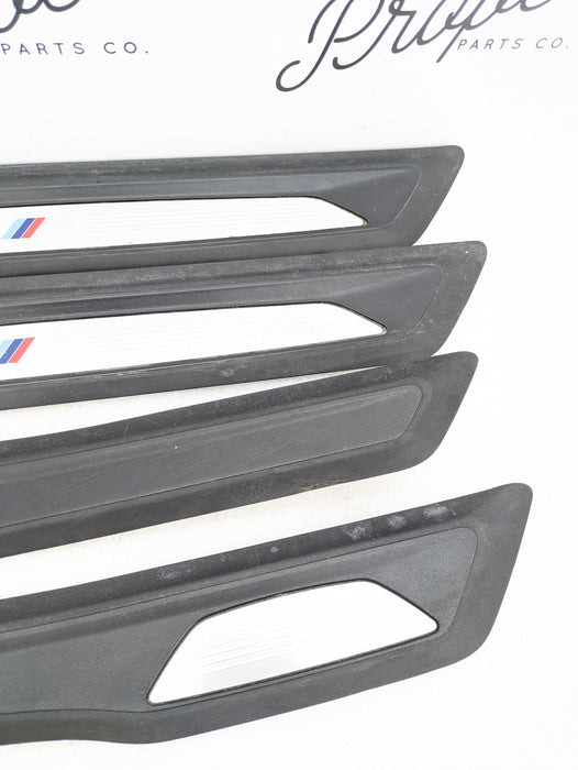 BMW F30 F31 335xi 340xi 328xi 330xi 320i M Sport Front/Rear Left/Right Door Sill Trim Set 8051037/8054234/8054233