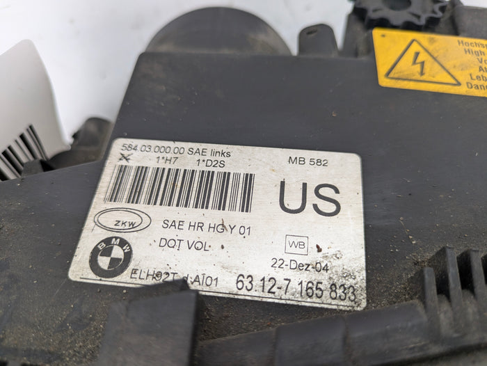 BMW E46 330i 325i Sedan Wagon LCI Front Right Bi-Xenon ZKW Headlight 7165833 *For Parts*