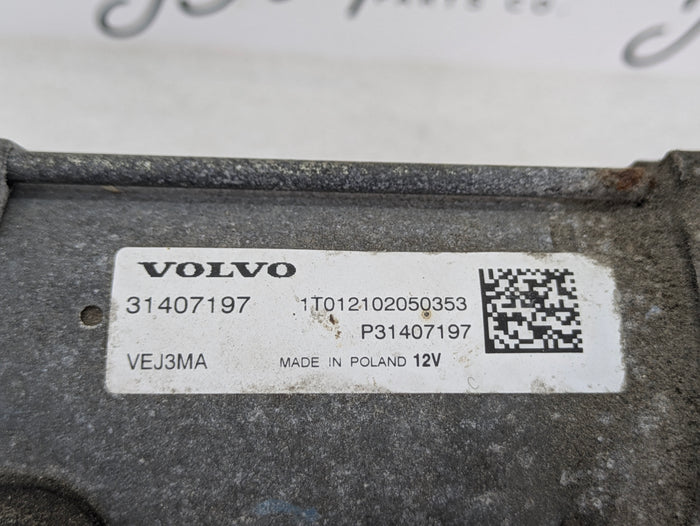 2021 Volvo V60 T6 R-Design Engine Starter Motor 31407197