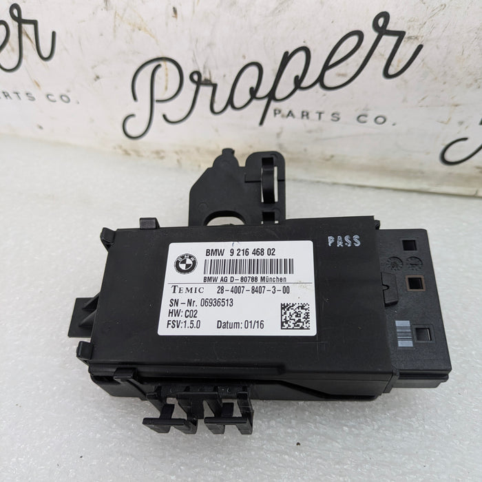 BMW F36 435xi Heated Seats Control Module W/Bracket 9216468/9249125