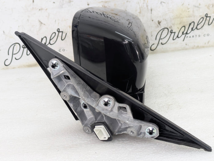 BMW G22 G23 G20 430ix M440ix M Sport Left Side View Mirror W/Camera & Lane Assist Black Sapphire Metallic (475) 51165A08396