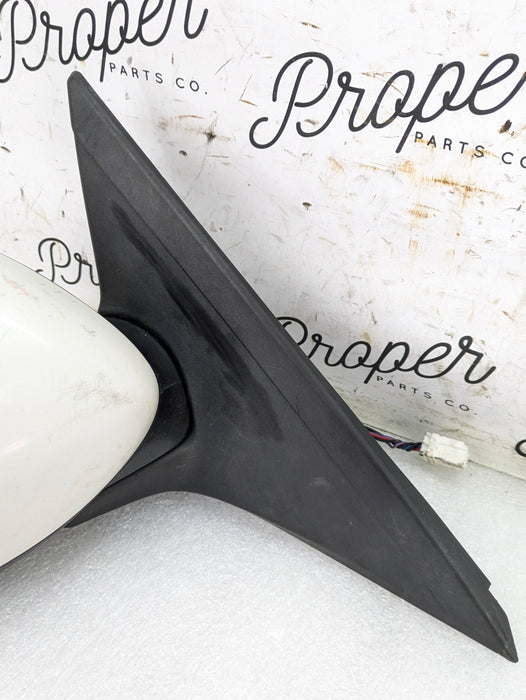 SUBARU WRX STI (GR) SIDE MIRROR RIGHT Satin White Pearl (37J)