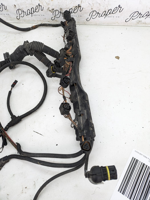 BMW E61 525xi 530xi Fuel Injector Ignition Coil Valve Wiring Harness 7546184
