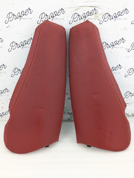 BMW E92 M Sport Interior Seats Set Coral Red Leather 8695884/6970729/6970730/9168956/6962584/7119846/7119815