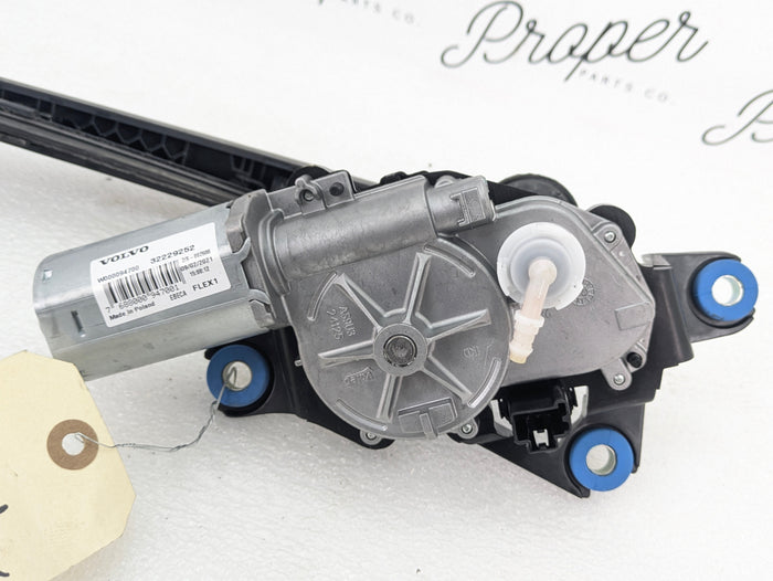 2021 Volvo V60 T6 R-Design Rear Window Windshield Wiper Motor & Arm 32229252