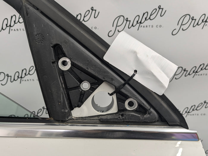 2018 Audi 8U Q3 Front Right Passenger Door Panel Cortina White 8U0831052C *Damaged*