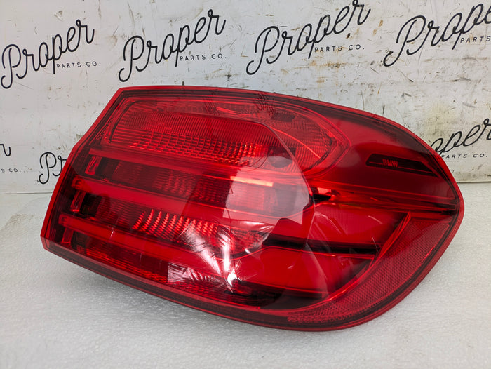 BMW F32 F36 435XI Rear Right Side Passenger Outer Tail Light 7296100