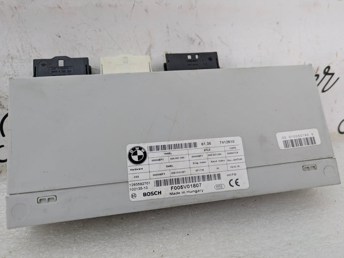 BMW F36 435xi Hatch Trunk Tailgate Lift Control Unit Module 7412610