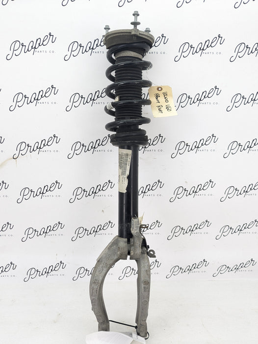 2021 Volvo V60 T6 R-Design Right/Passenger Side Front Strut W/Coil Spring & Fork 31658475/31476123