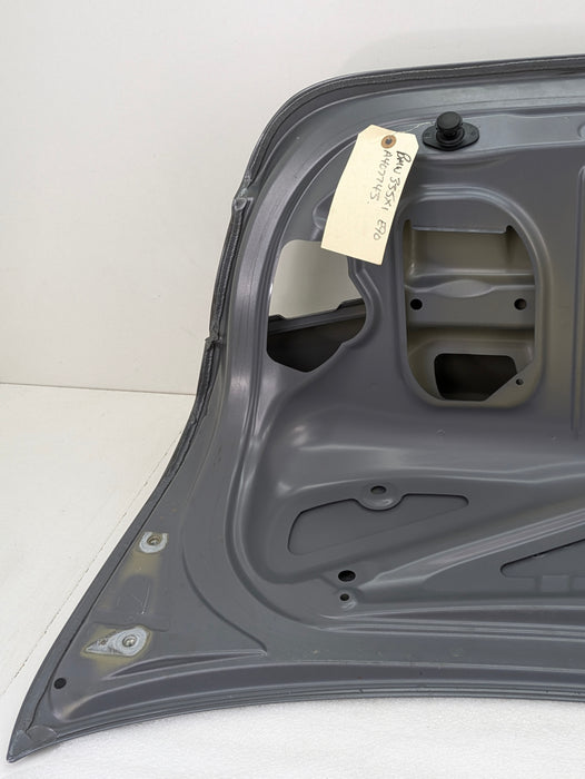 BMW E90 LCI 335i 328i Sedan Trunk Lid W/Spoiler Space Gray A52 41627254425