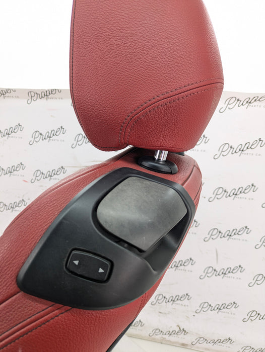 BMW F22 228xi M235xi 230xi M240xi M Sport Coral Red Dakota Leather Interior Seat & Door Panel Set *NOTE*