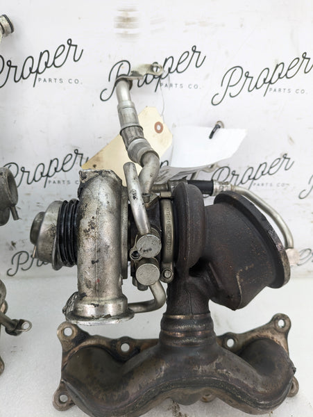 BMW E82 E88 E90 E92 E93 135i 335i N54 Turbo Chargers Exhaust Manifold Pair *CORE* 7583865