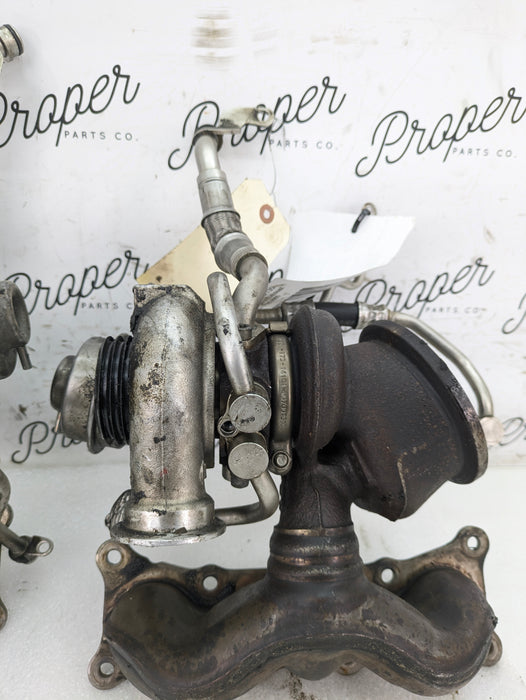 BMW E82 E88 E90 E92 E93 135i 335i N54 Turbo Chargers Exhaust Manifold Pair *CORE* 7583865