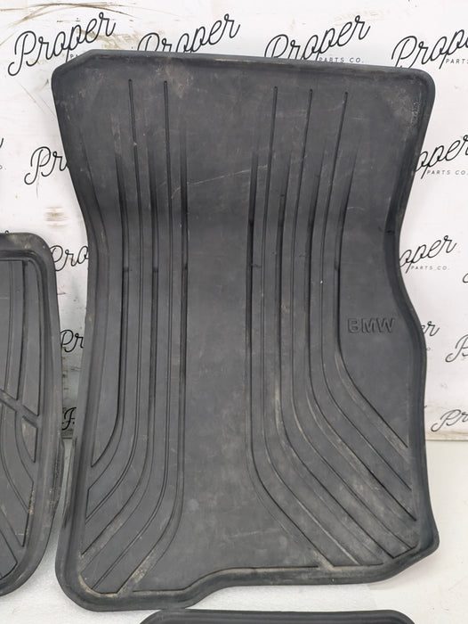 BMW F32 435xi 440xi 428xi 430xi F82 M4 Rubber/Winter Floor Mats 2348155/2348158