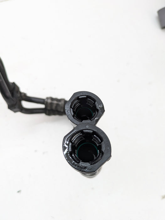 BMW E88 E82 135i N54 N55 Automatic Transmission Fluid Oil Cooler Inlet & Outlet Lines 17227572711/17227572712