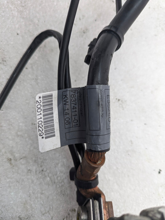BMW E60 M5 Negative Battery Cable & IBS Sensor 7837411