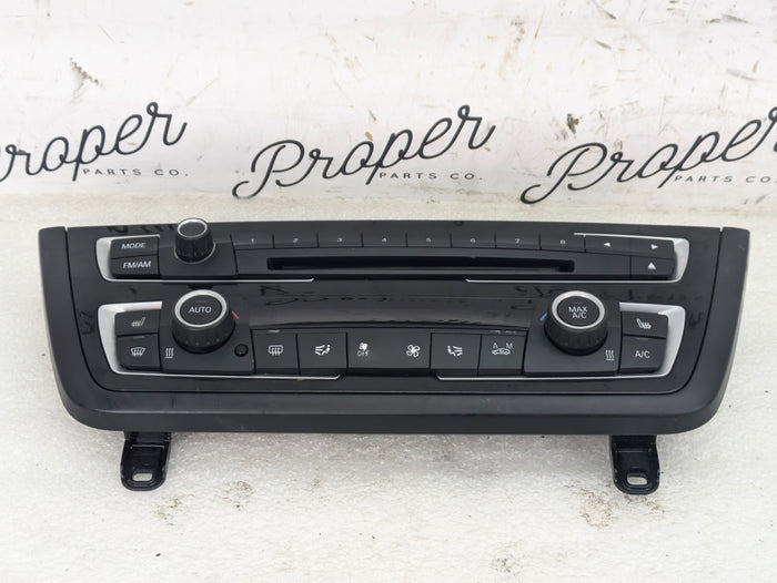 BMW F32 435xi 428xi HVAC Control/Radio Buttons W/Trim 9287341/9226785