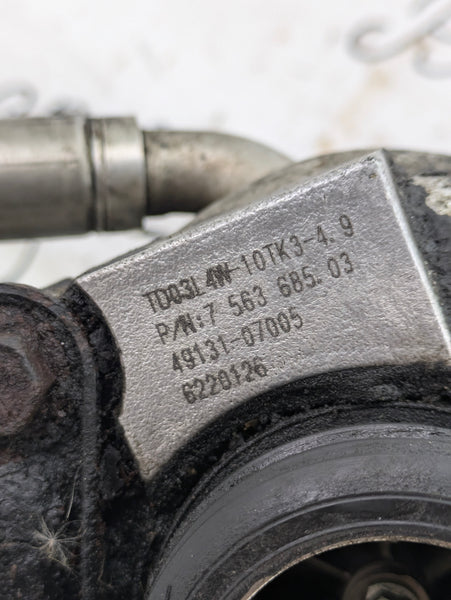 BMW E90 E92 E93 335i 335xi E82 E88 135i N54 Engine Front Turbocharger 7563685 *CORE*