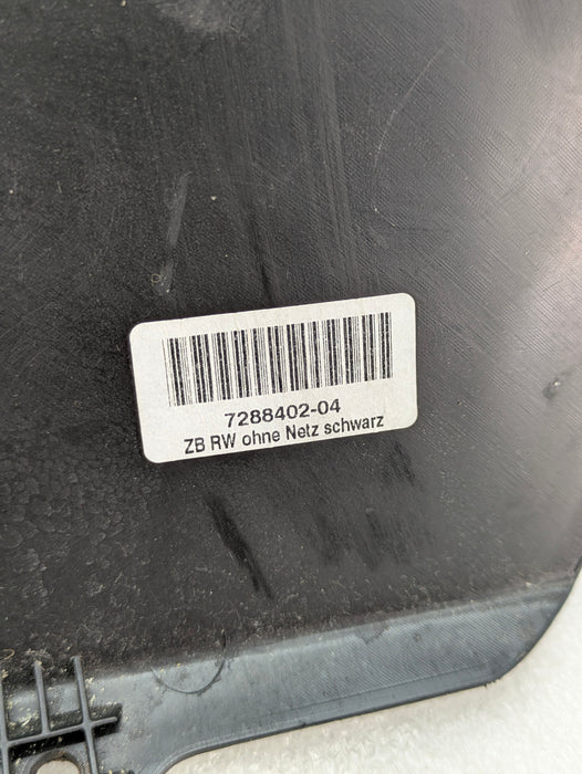 BMW F30 F31 3 Series Sport Seat Rear Black Plastic Back Trim 7243480/7288402