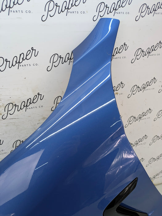 BMW F32 F36 435XI Driver Side Left Fender ~ Estoril-Blau Metallic ~