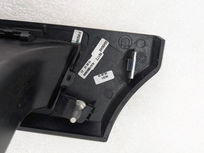 BMW E92 E93 M3 335is Coupe/Convertible Dark Glacier Silver Interior Dash Center Console Trim Set