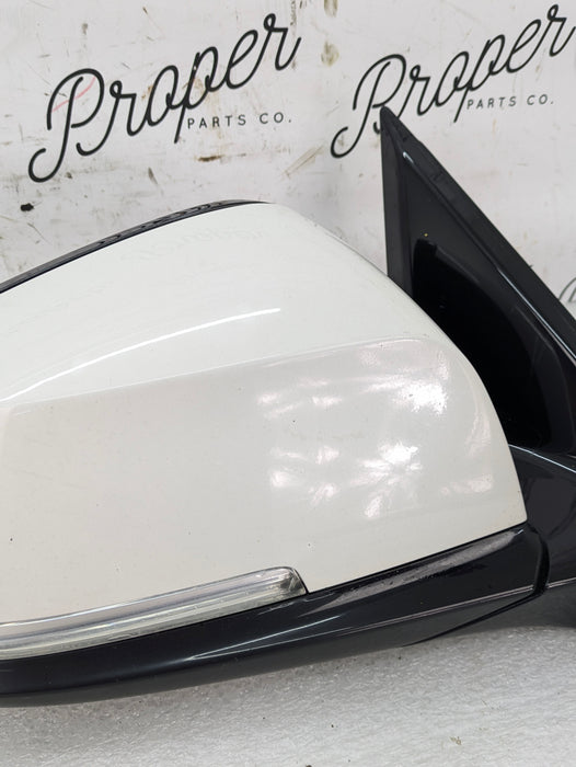 BMW F36 F32 F33 435xi 440xi 428xi 430xi M Sport Right/Passenger Side View Mirror W/Camera Alpine White (300)