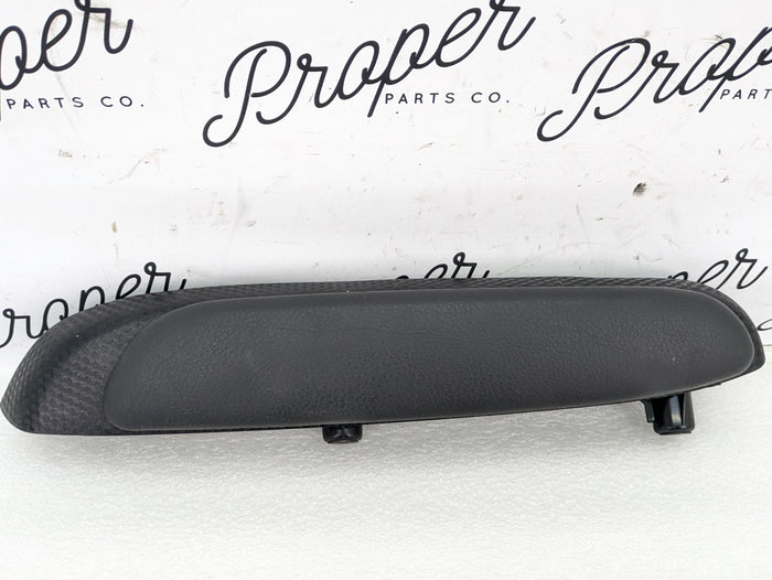 BMW E46 M3 330ci ZHP M Sport Coupe Rear Panel Armrest Left Black Cube Trim 8241211